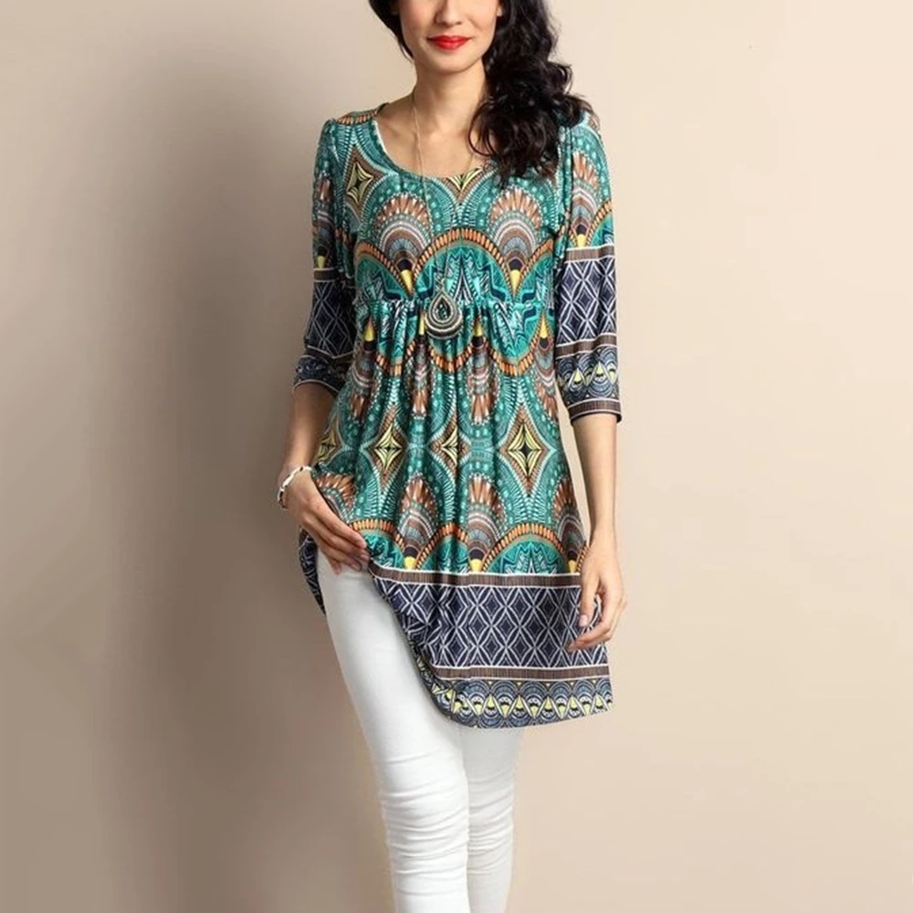 2021 мусульманских женщин в богемном стиле с цветочным принтом Бангладеш турецкий