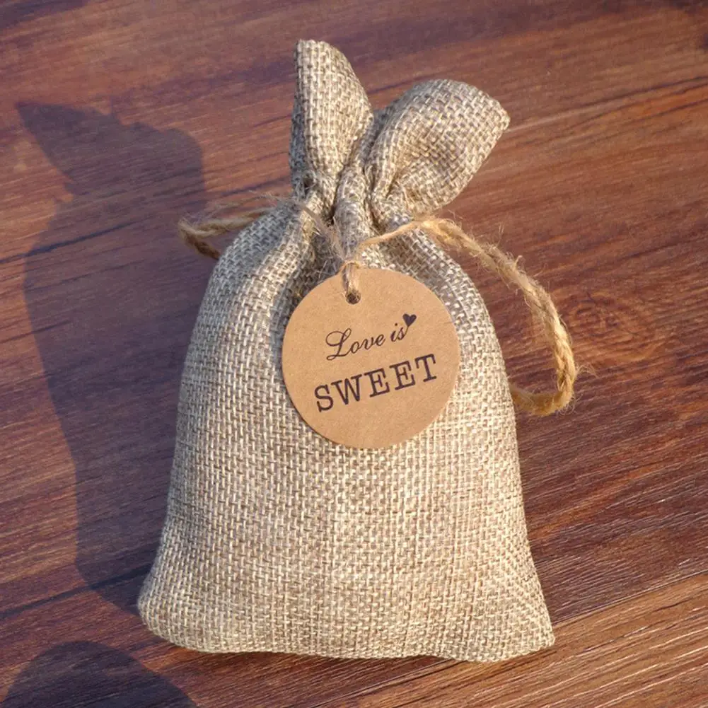 Kuulee 100 шт. буквенная печать крафт подарок Висячие бирки для украшения свадебной