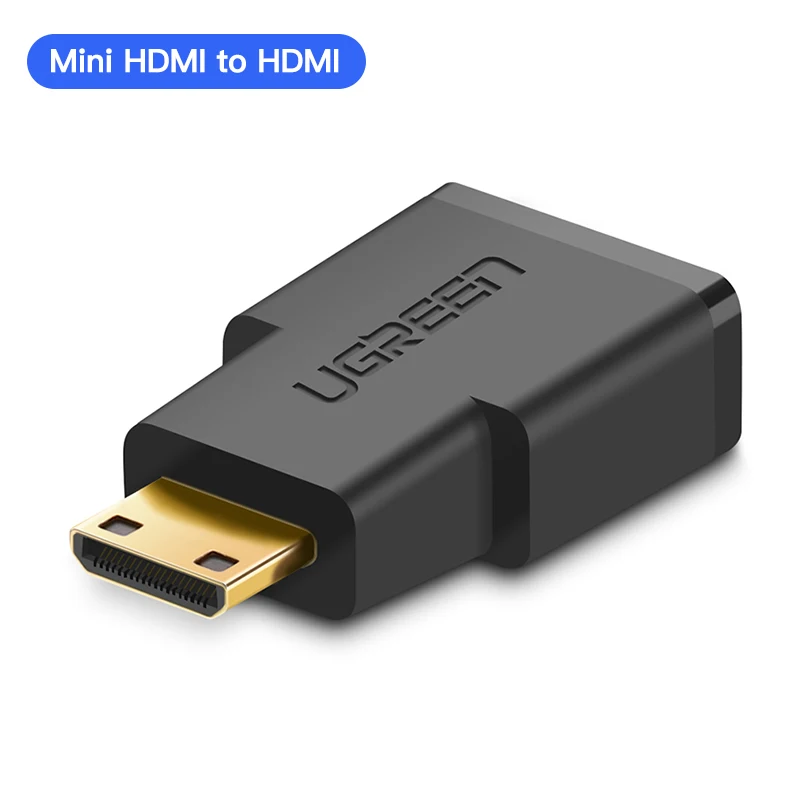 Ugreen 3 в 1 мини hdmi мужчина микро-hdmi мужчина к hdmi женский конвертер адаптер для планшет пк мобильный телефон hdmi адаптер - Цвет: Mini HDMI to HDMI