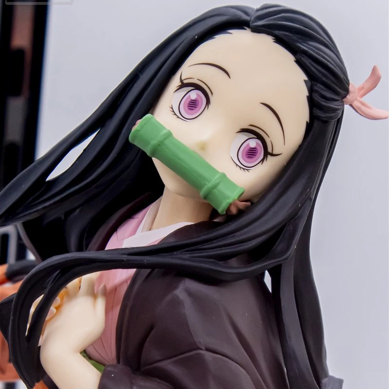 

22cm Original Banpresto Glitter & Glamours Demon Slayer Kimetsu No Yaiba Kamado Nezuko Pvc Action Figure Model Doll Toys