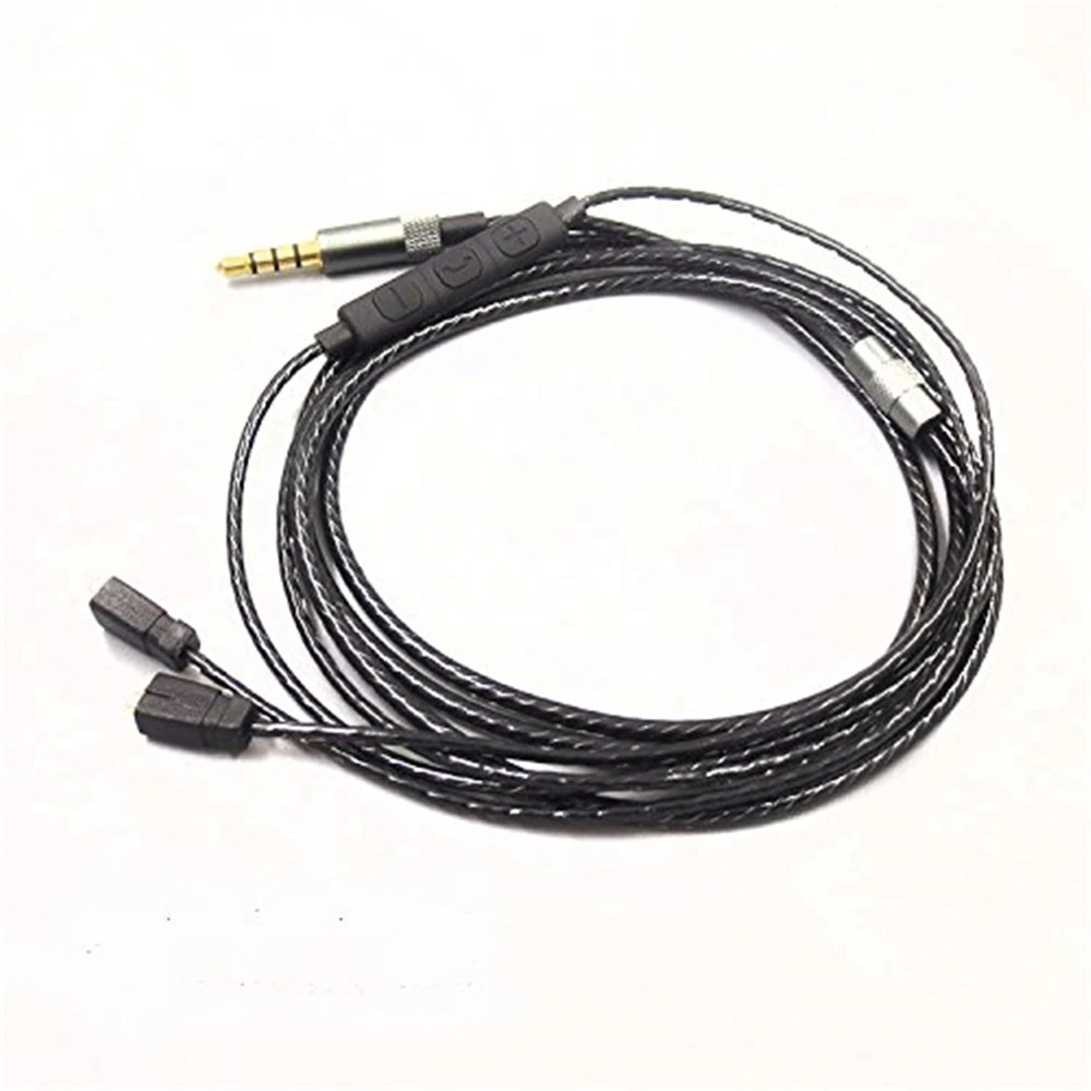 

Upgrade Cable Extension Cord with Volume Control Inline Mic for Ultimate UE TF10 TF15 SF3 SF5 5EB 5pro TripleFi 15vm Headphones