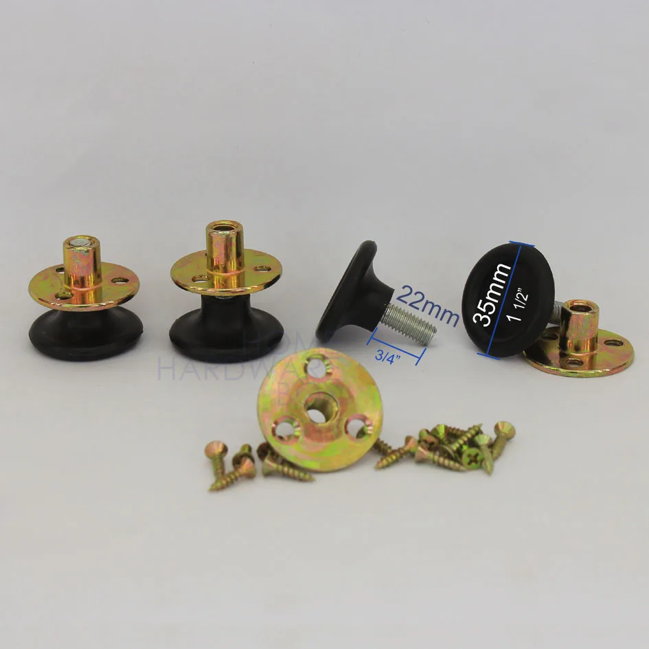 Винтовой шкаф с регулируемой высотой диаметр 35 мм 4 шт. круглыми ножками