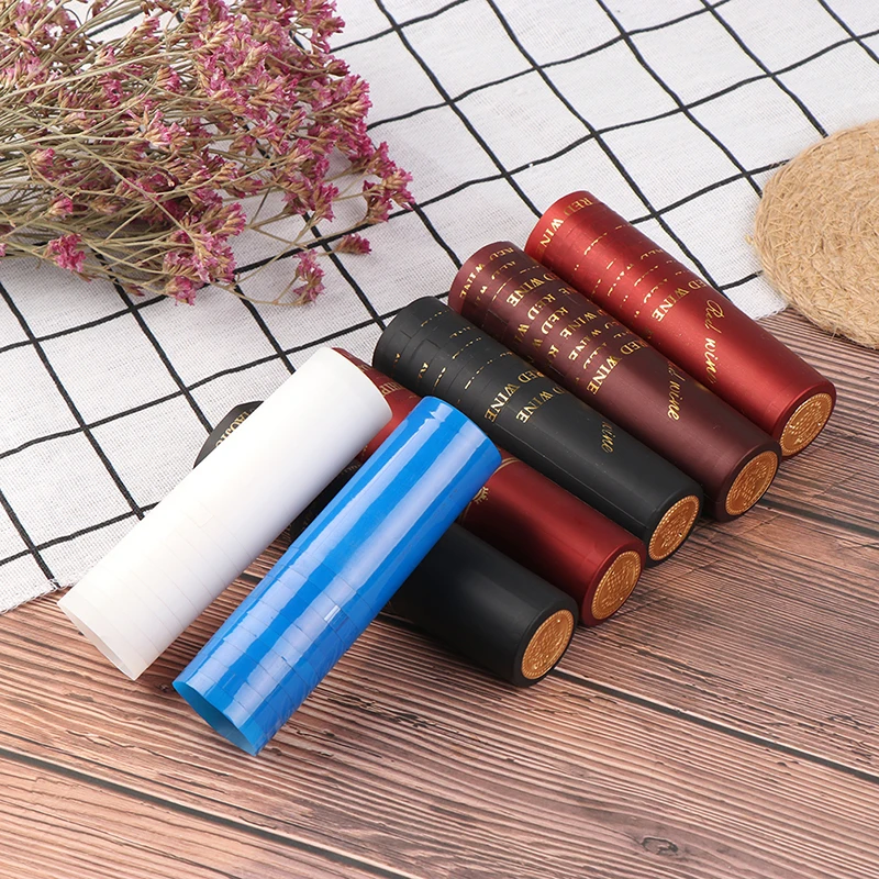 

10pcs PVC Heat Shrink Cap Barware Accessories For Home Brewing Wine Bottle Seal Wine Bottle Cover