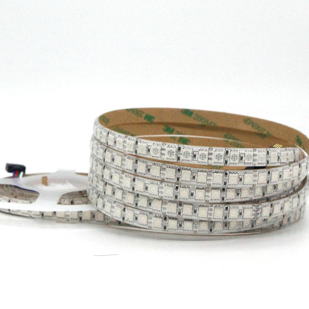 5 м 600 Светодиодная лента 5054 5050 SMD 120 светодиодный s/M гибкий ленточный светильник RGB