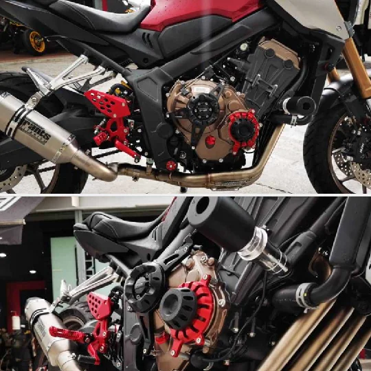 

Motorcycle CNC Engine Stator Engine Protective Cover Guard Protectors For HONDA CB650F CBR650F 2014-ON CBR650R CB650R 2019 2020