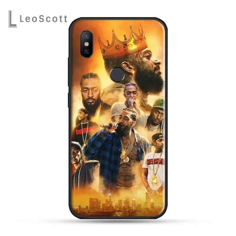 

Rapper Nipsey Hussle Phone Case For xiaomi Redmi 5 5A plus 7A 8 note 2 3 4 5 5A 6 7 GO K20 A2