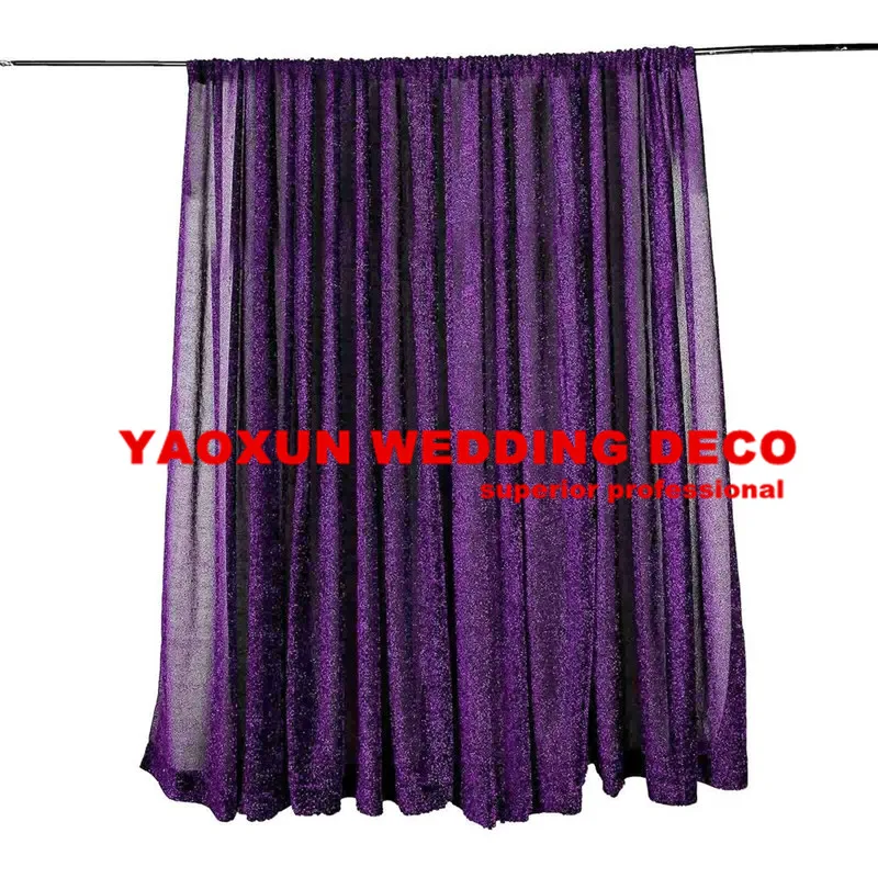 Недорогой Блестящий Свадебный фон занавеска с блестками настенный для фотобудки