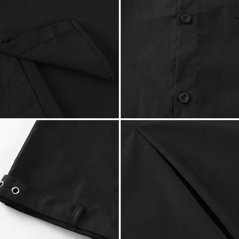 

Men Shirts Solid Simple Mens Long Sleeved Top Leisure Loose Ulzzang Sagging Comfortable Street Wear Hipsters Student Basic Cloth