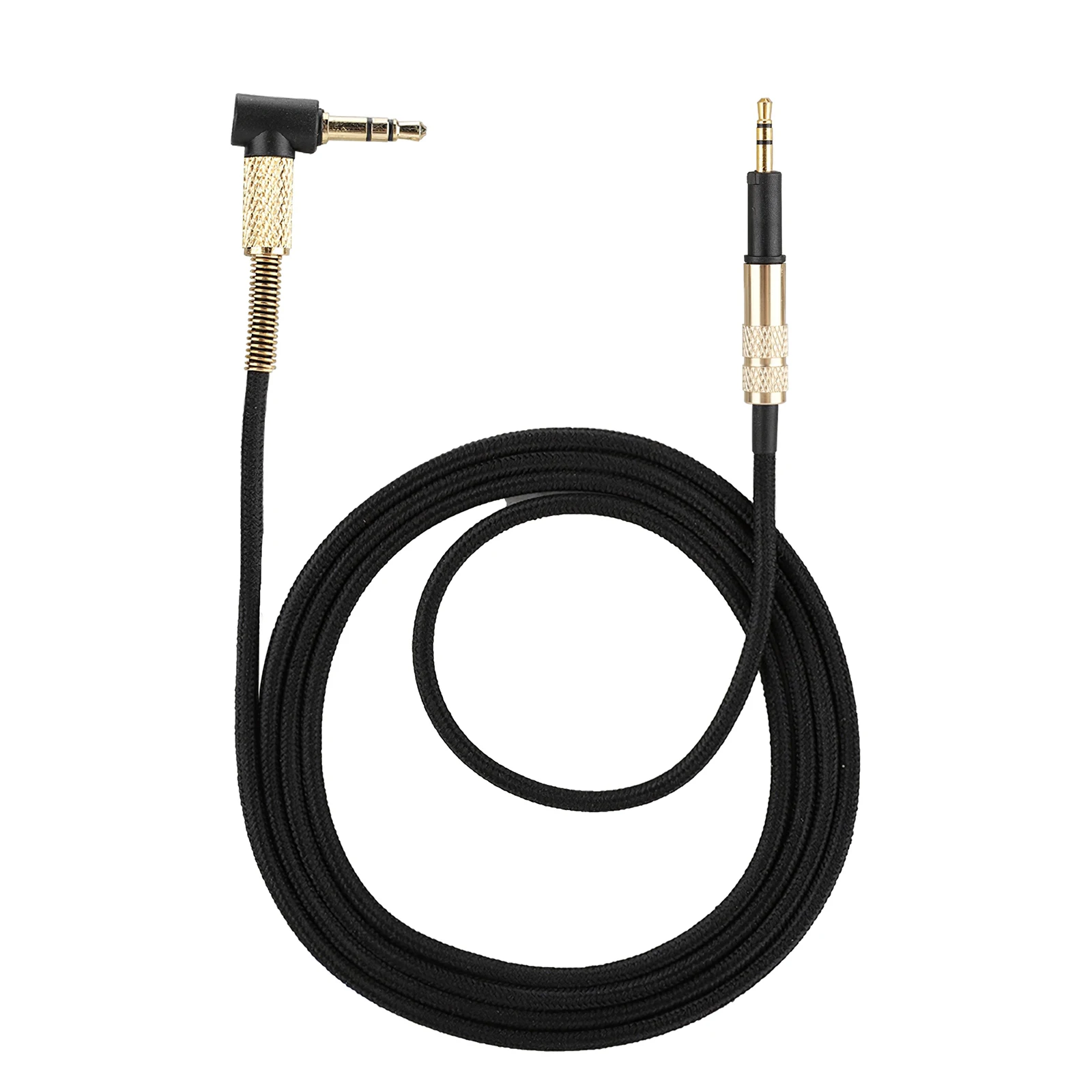 Braided Wire Earphone 3.5mm Gold Plug High Compatibility Adjustable Headphone Cable For AKG K450 K451 K452 K480 Q460 | Электроника