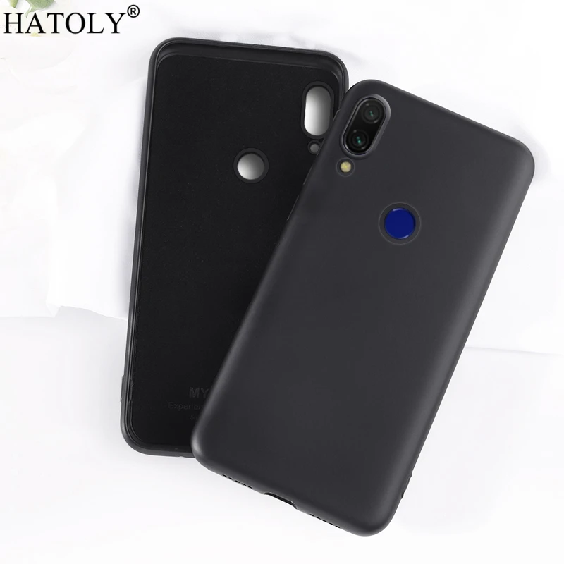 For Xiaomi Redmi 7A Case Cover for Xiaomi Redmi 7A Phone Case Soft Rubber Shell Fundas Liquid Silicone Case For Xiaomi Redmi 7A