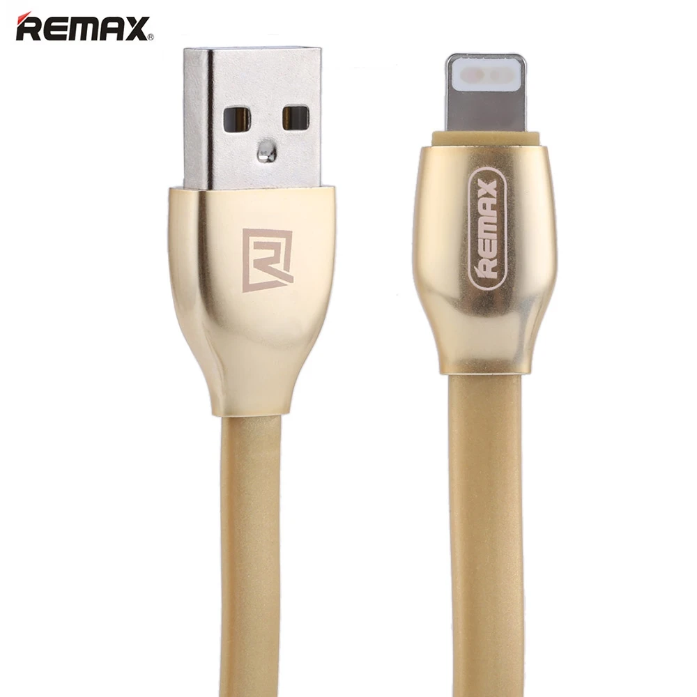 Remax RC 035i 1 м TPE проволока и прочный 8 контактный зарядный usb кабель для передачи