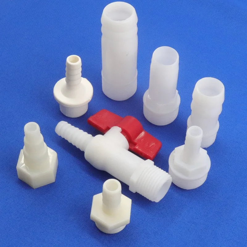 1 ~ 50 шт. пластиковый Штекерный соединитель для шланга 1/2 3/4 дюйма