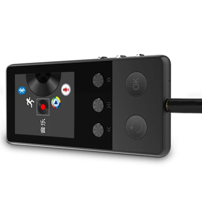 Bluetooth металлический MP3 плеер встроенный 8G Hifi Lossless музыка с шагомером и громким