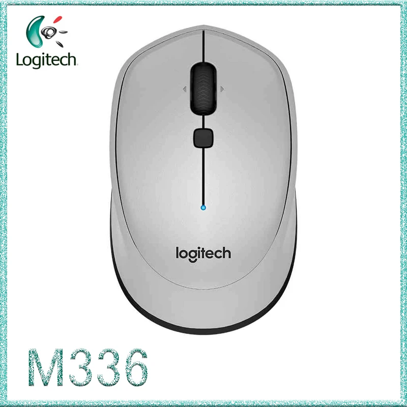 Беспроводная Bluetooth мышь Logitech M336 с красочными 1000 точек/дюйм для Mac OS X 10 8 Chrome Android 3 2