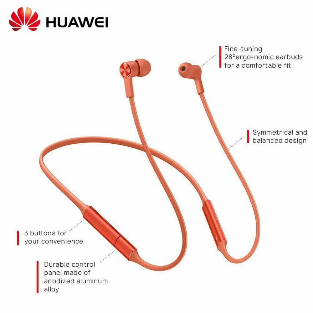 Оригинальные Bluetooth наушники huawei FreeLace CM70 Спортивные Беспроводные