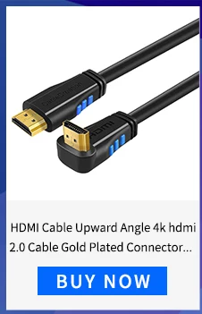 Кабель HDMI под прямым углом 270 градусов вертикальный правый кабель 4K HDMI 2,0, поддержка 4K Ultra HD 3D видео Ethernet Аудио Канал возврата