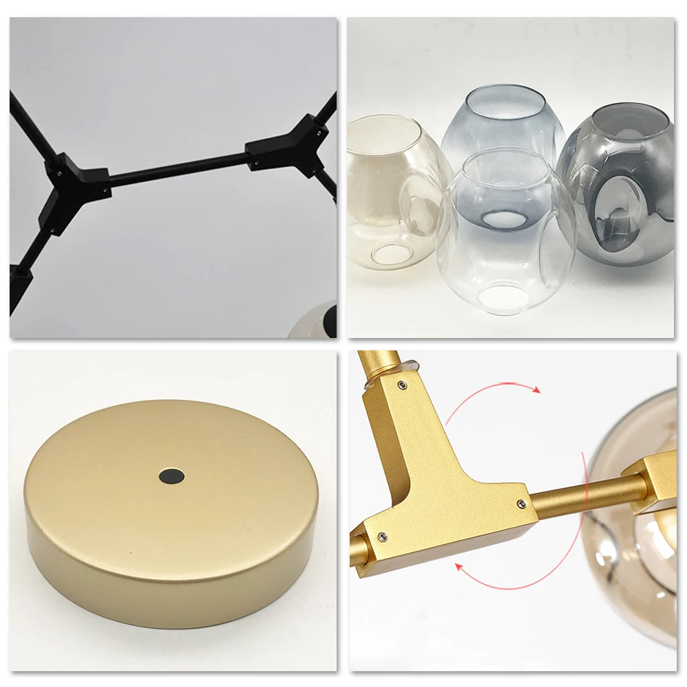 Nordic Vintage Chandelier Industrial Hanging lamp For Loft Dining Kitchen Stair Suspension Luminaire Modern Lighting | Освещение