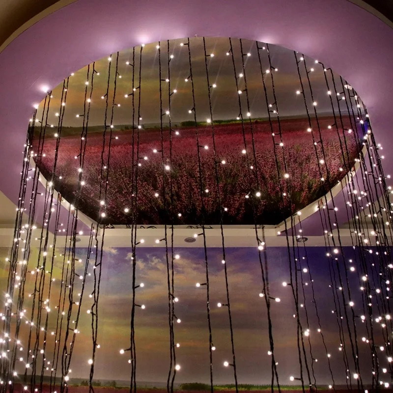 Светодиодная комнатная гирлянда праздничное рождественское освещение уличная