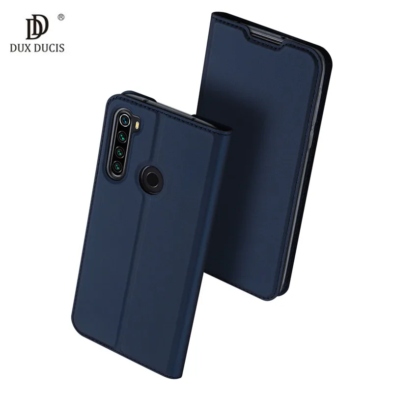 Чехол для Redmi Note 8T роскошный кожаный чехол с магнитной застежкой Xiaomi M1908C3JH/JG/JI