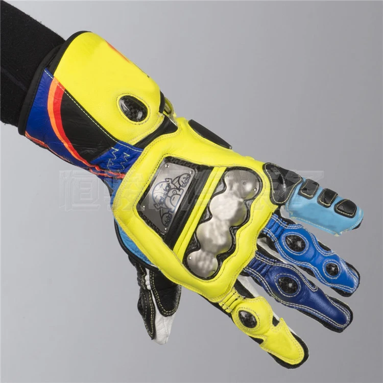Новинка 2019 цельнометаллические перчатки для езды на мотоцикле велосипеде 6