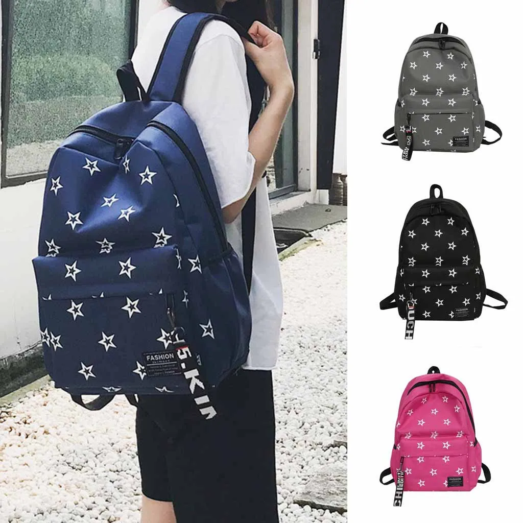 Женская Новинка 2019 модный рюкзак для путешествий унисекс сумка на плечо|Женские