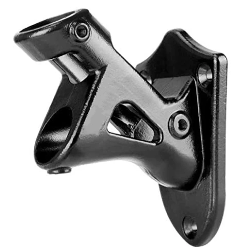 

Heavy Duty Flag Pole Holder Stainless Steel Flag Pole Mounting Bracket for Flag Pole (Black)