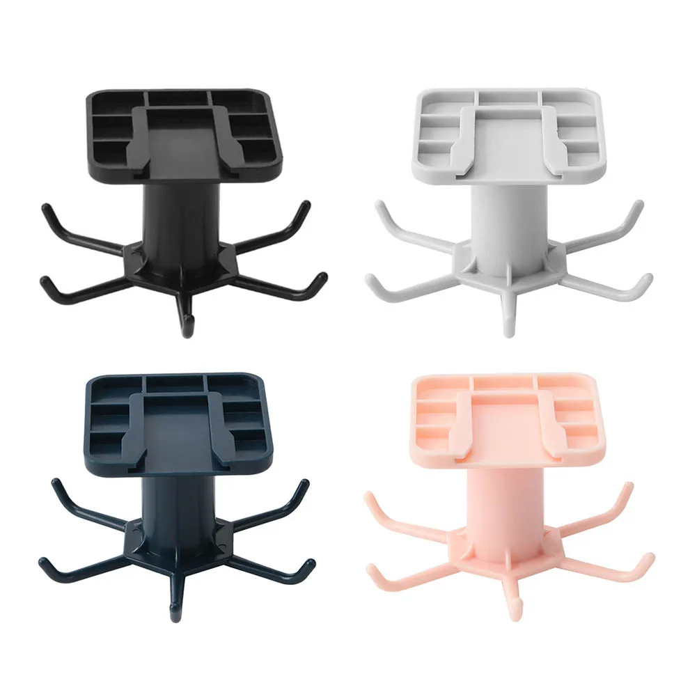 Вращающийся на 360 градусов пластиковый крючок универсальный держатель для