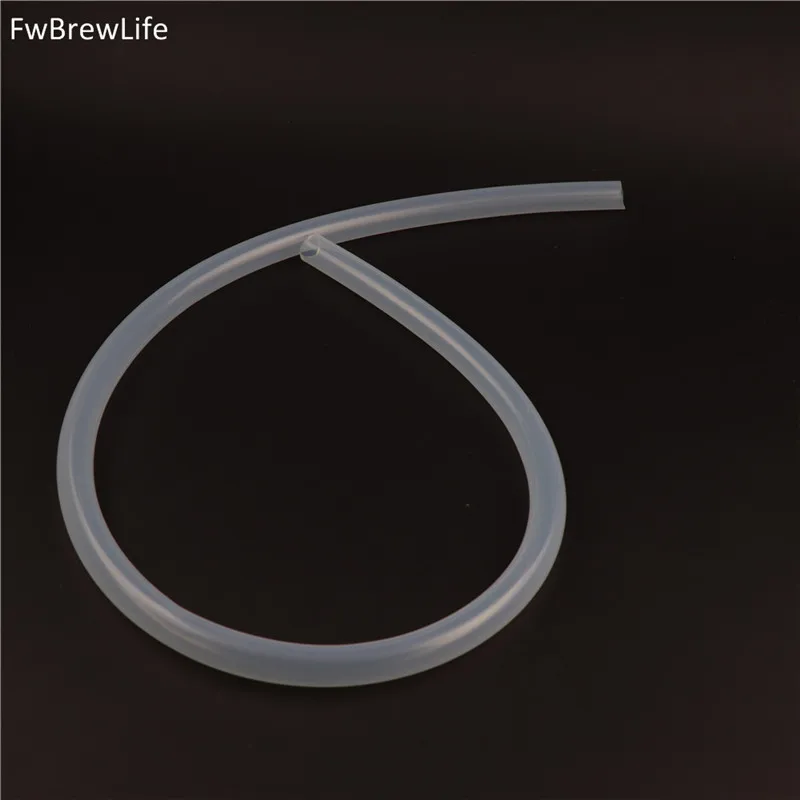 1 м/лот Пищевая силиконовая трубка резиновый шланг прозрачный мягкий трубочный