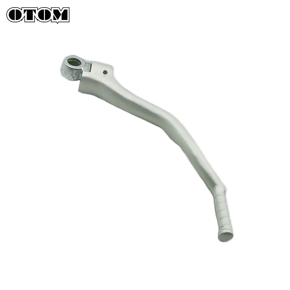 OTOM Motorcycle CNC Aluminum Kick Start Lever Pedal Forged 16mm Hole For ZONGSHEN NC Engine KAYO T6 K6 BSE J5 RX3 Dirt Pit Bike |
