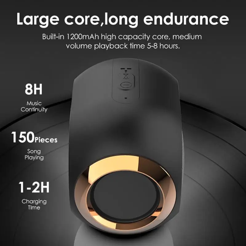 Bluetooth Колонка X6 динамик для телефона высокопроизводительная 5 0 с умным чипом