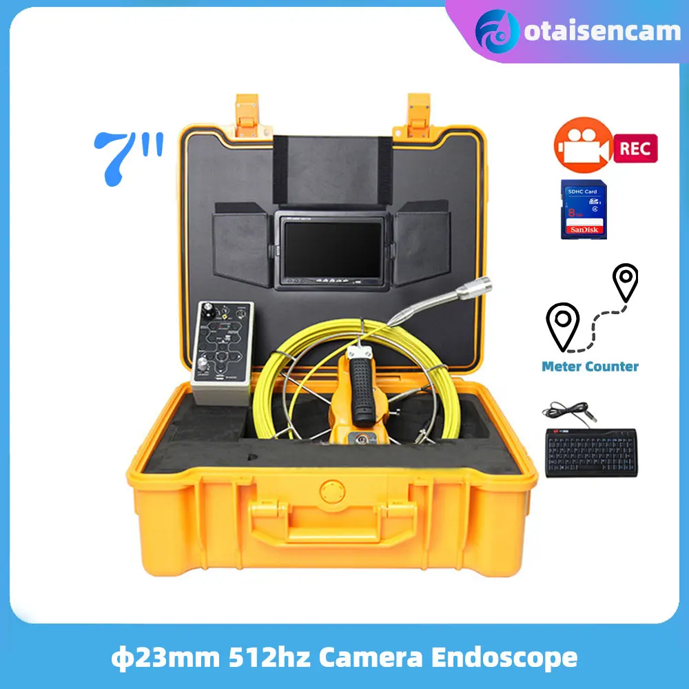 

Камера-Эндоскоп WOPSON 23 мм, 512 Гц, 512 Гц, 7 дюймов