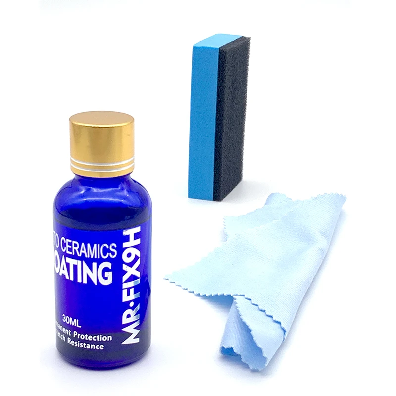 Керамическое покрытие для автомобиля жидкое стеклянное с гидрофобным покрытием