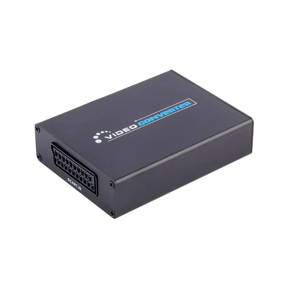 В наличии скалер преобразователь Full Hd 1080P Scart в Hdmi видео с адаптером скалера