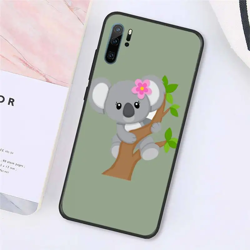 

Animal sleeping koala high quality Phone Case For Huawei honor Mate P 10 20 30 40 Pro 10i 9 10 20 8x Lite Y91C V17 6.38 6.44