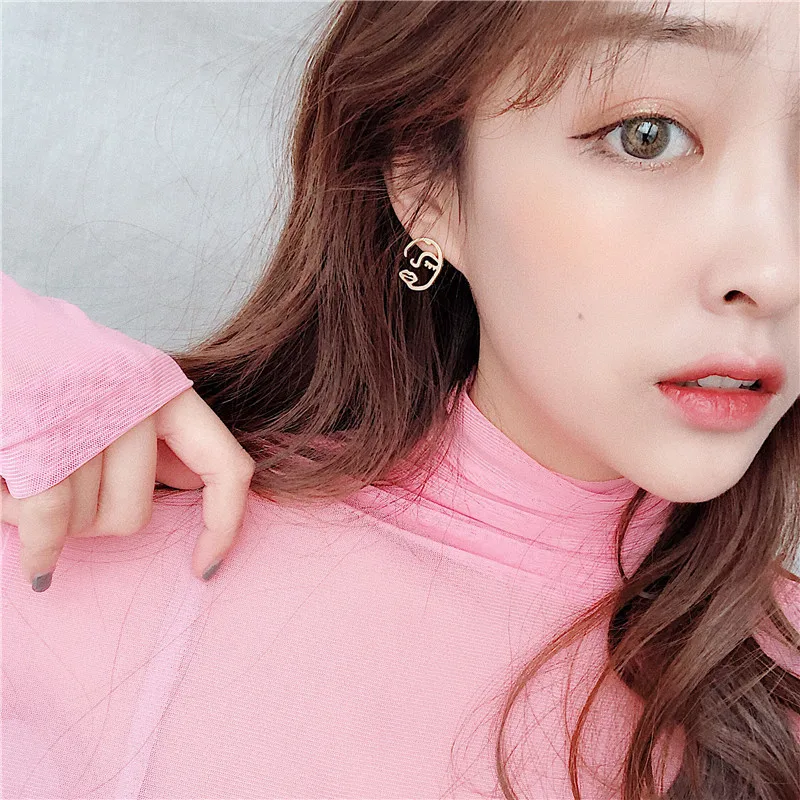 Модные женские серьги гвоздики в форме новые вечерние Лидер продаж ювелирные