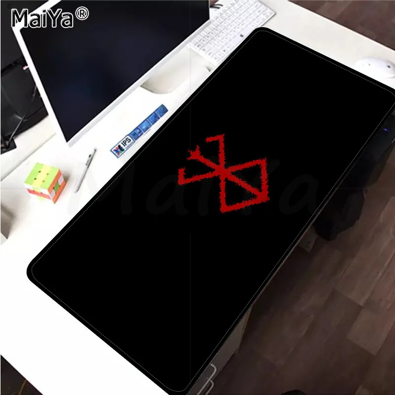 

Maiya Berserk In Stocked Large sizes DIY Custom Mouse pad mat Size for CSGO Game Player Desktop PC Computer Laptop