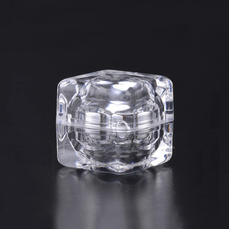 Банка для образцов квадратной формы 10 г|cream bottle|cosmetic containersample jar |