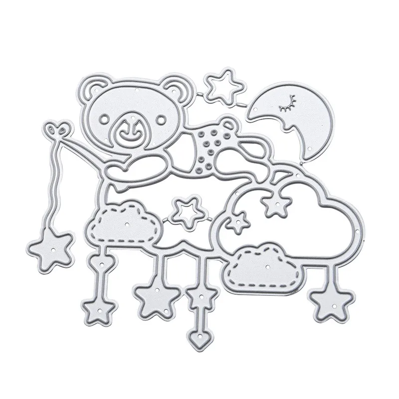 Штампы Eastshape Dream Bear Moon Star для резки металла новинка 2019 штампы скрапбукинга