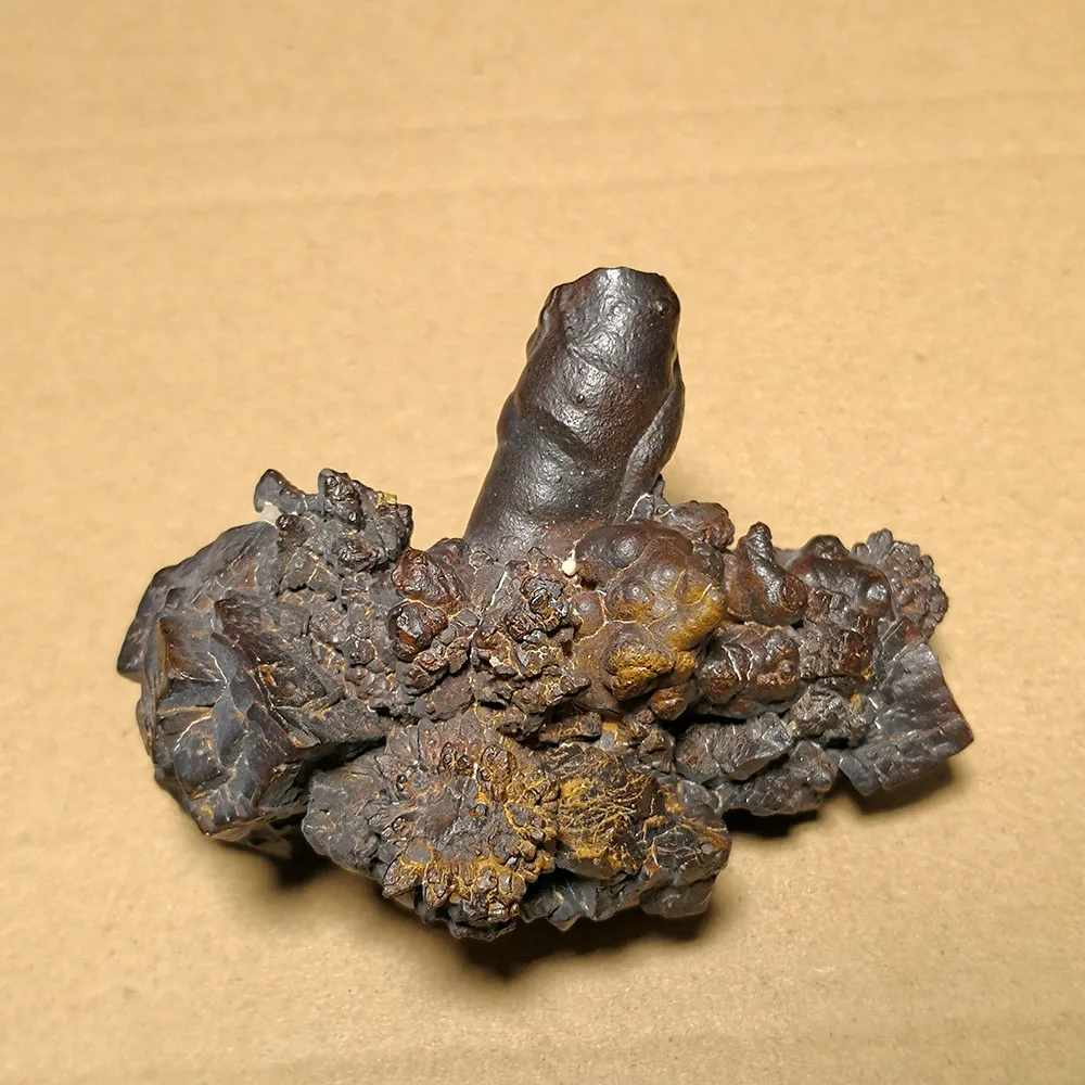 

165g A4-6gy Natural Limonite Mineral Specimen Collection Teaching Home Decoration Form Egypt