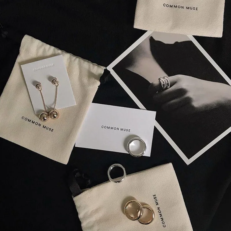 Cotton Gift Bags Higher Quality Sew Dust Sack 5x7cm(2