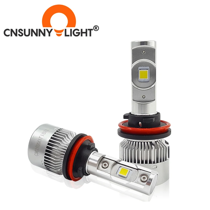 Автомобильные светодиодсветодиодный лампы CNSUNNY 9005 HB3 9006 HB4 COB 9012 HIR2 12000LM