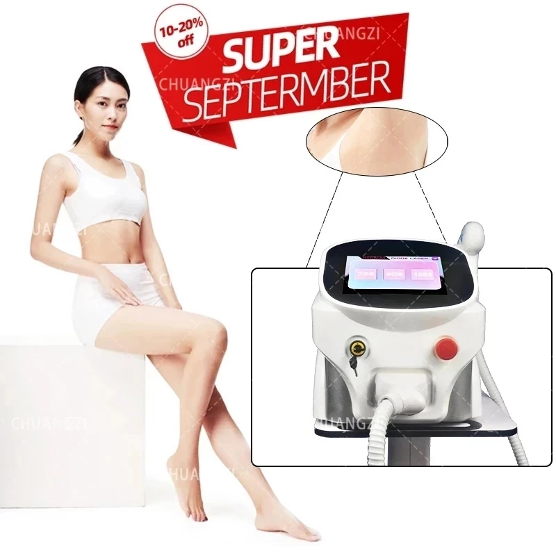 

2022 new professional 755 800nm 1064 diode machine skin rejuvenation hair removal machine 3 wavelength equipment