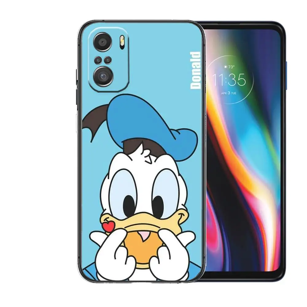 Disney duck phone Phone Case For xiaomi mi 11 Lite pro Ultra 10s 9 8 MIX 4 FOLD 10T 5g Black Cover Silicone Back Prett |