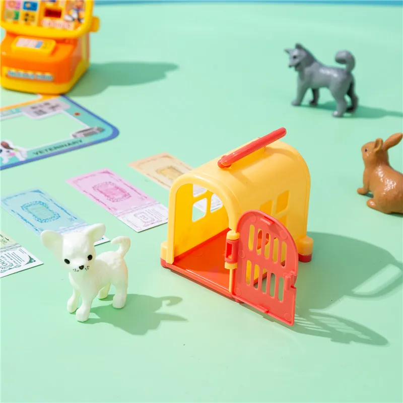 

Pretend Play Action Figure Toys Pet Care Shop Funny Pet Dolls Children Gift