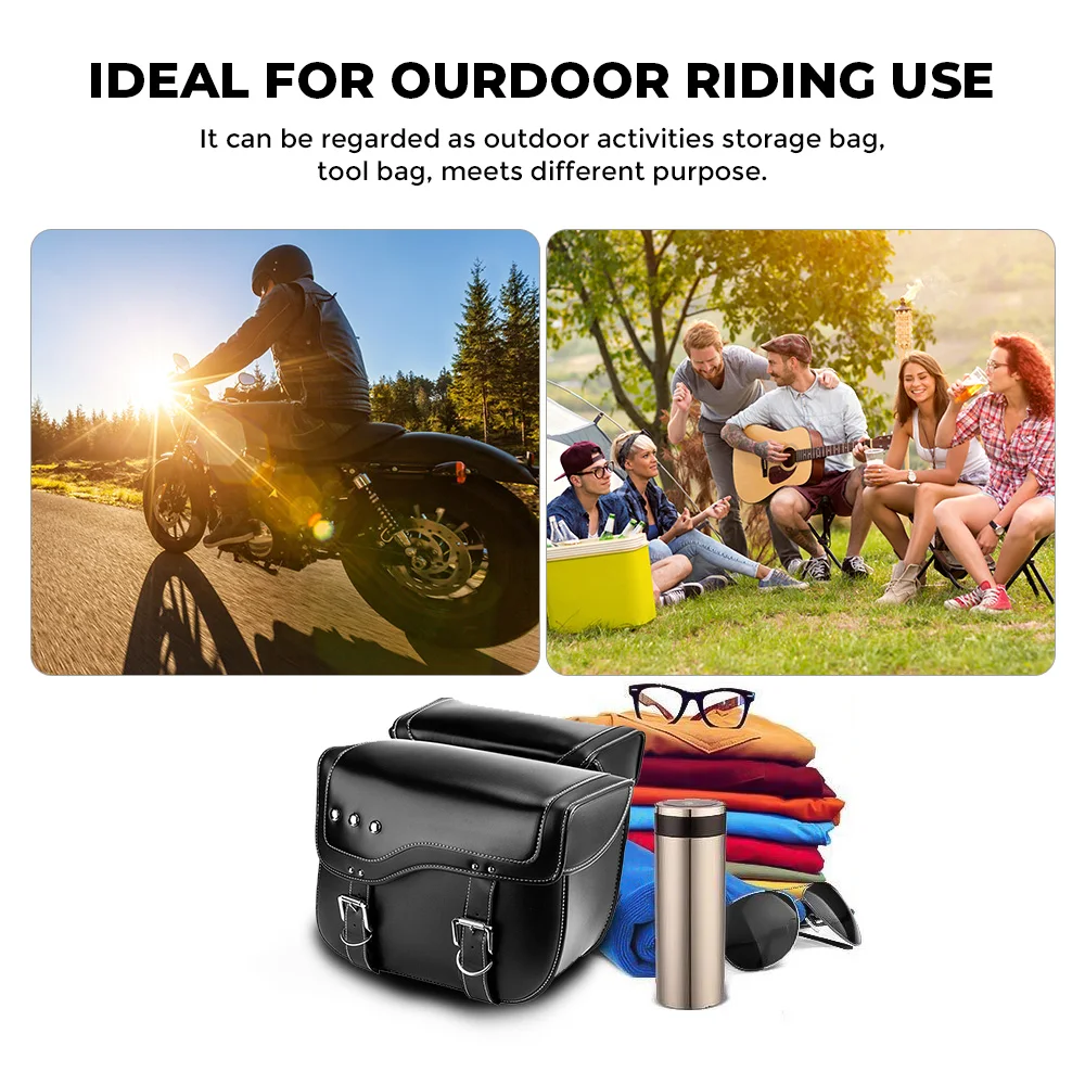 В байкерском стиле из искусственной кожи сумки Чемодан сбоку сумка для