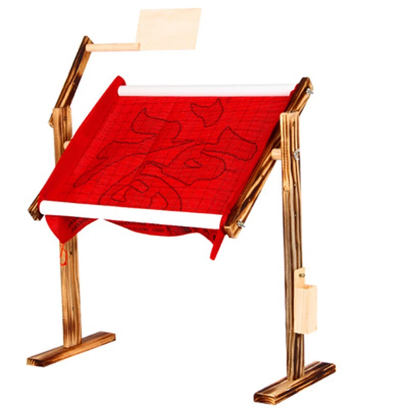 Регулируемая деревянная стойка для вышивки крестиком полка настольная рамка