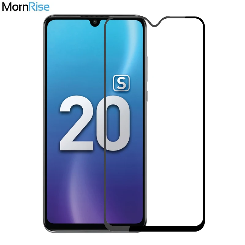 Закаленное стекло с полным покрытием для Huawei Honor 20S русская версия защиты экрана