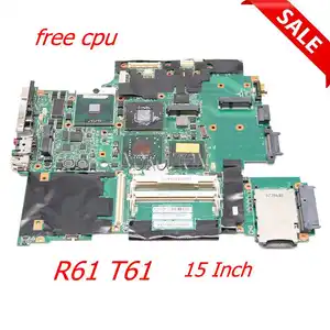 nokotion 43y9047 11s42x6803 for lenovo thinkpad r61 t61 15 4 laptop motherboard 965pm g86 740 a2 128m 42w7652 ddr2 42w7791 free global shipping