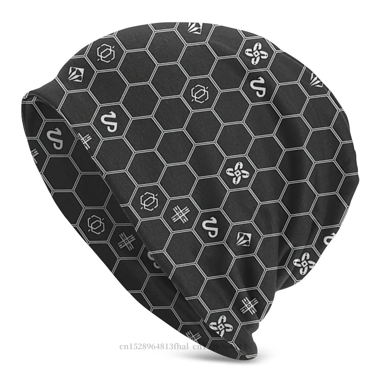 

Corridors Of Time Hex Clusters Bonnet Homme Knitting Hat Destiny 2 New Light Titan Hunters Skullies Beanies Caps Men Women Hats