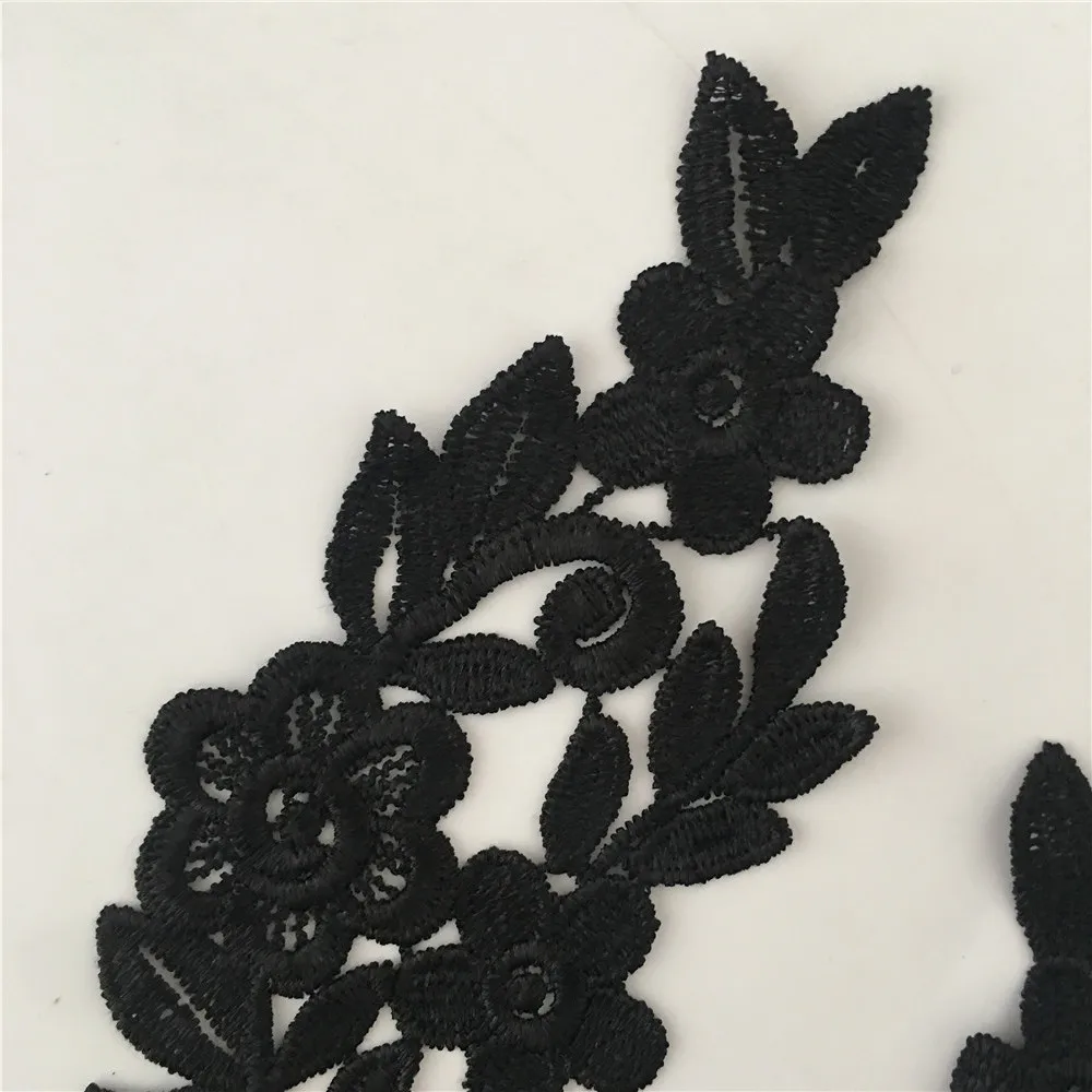 Новинка модный вышитый цветок кружевной воротник декольте DIY ремесла Швейные